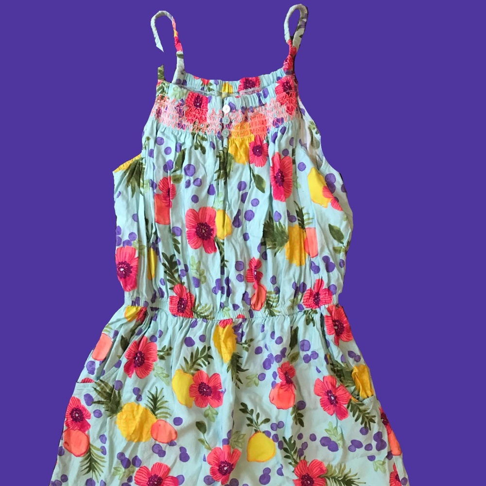 Blue summer dress